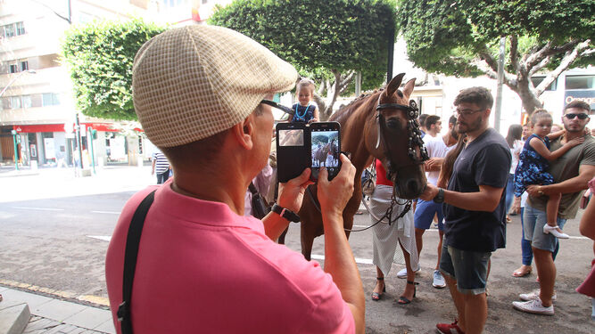 Fotogaler&iacute;a del paseo de caballos y exhibici&oacute;n de carruajes. Feria Almer&iacute;a 2019
