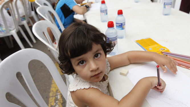 Fotogaler&iacute;a concurso infantil de pintura. Feria de Almer&iacute;a 2019