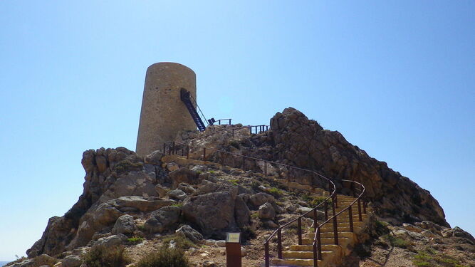 Torre del Pirulico, en Mojácar.