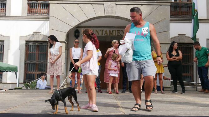 Simpatía en el Concurso Canino y tradición con la Feria de Alfarería.