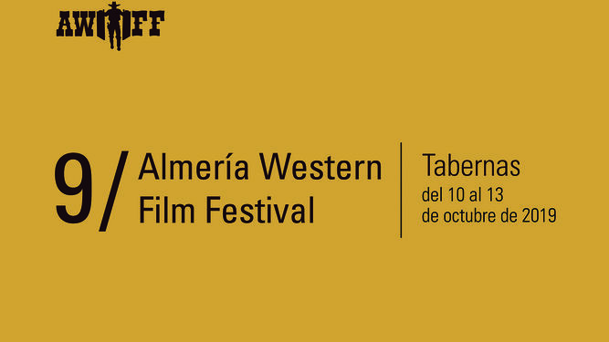 Cartel de la edición de este año de  Almería Western Film Festival.