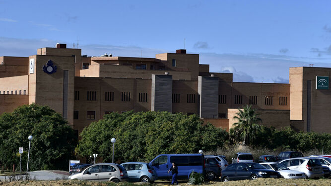 Una vista del Hospital del Aljarafe, ubicado junto a la A-49, en término municipal de Bormujos.