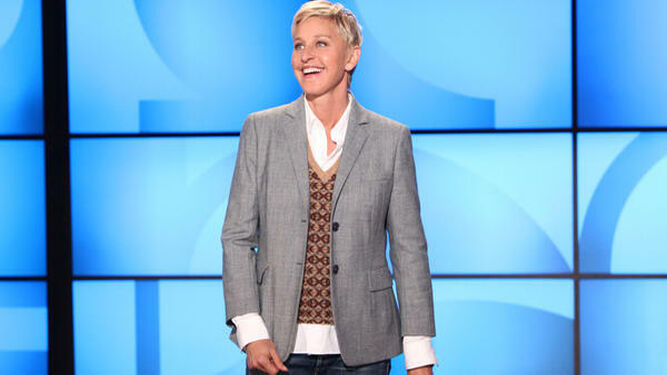 Ellen DeGeneres en su show