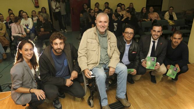Mateo Cabeza, Antonio Sánchez de Amo, Manuel Guzmán, Carlos Sánchez y David Carrón.