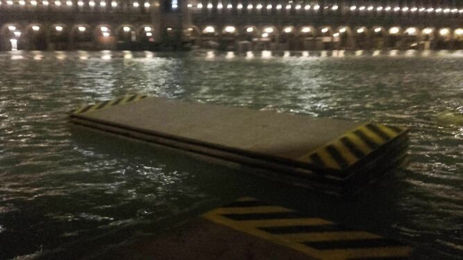 Las inundaciones de Venecia en im&aacute;genes