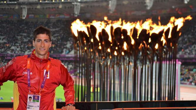 El ochocentista sevillano Luis Alberto Marco, en los Juegos de Londres 2012.