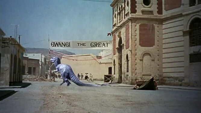 Imagen de la película 'El valle de Gwangi'