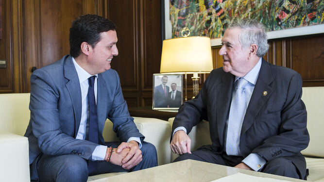 Javier A. García conversa con Fernando Brea.