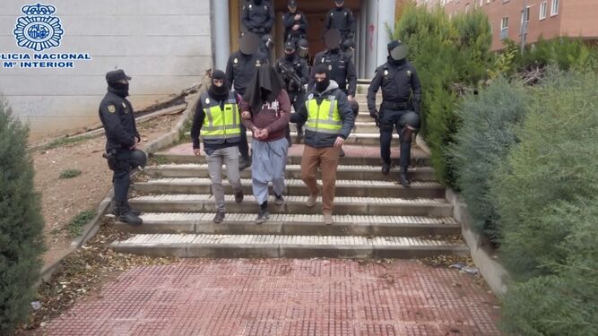 El presunto jefe de la célula yihadista detenido este miércoles en Guadalajara.