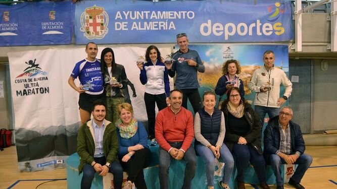 Carretero y Ugena ganan la VI Ultramaratón Costa  Almería