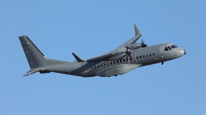 El C295 que Airbus ha vendido a Burkina Faso.