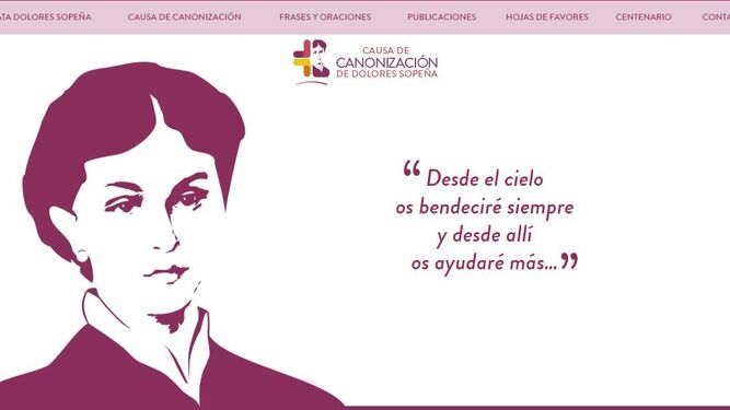 Nueva web para impulsar la canonización de Dolores Rodríguez Sopeña.