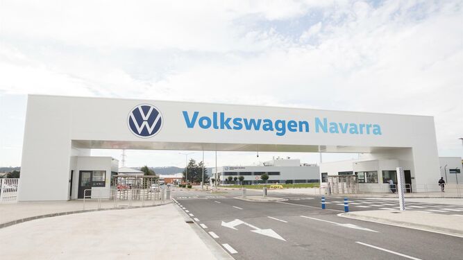 Fábrica de Volkswagen en Navarra.