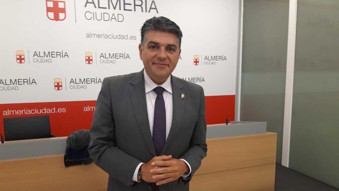 Miguel Cazorla, portavoz de Cs en el Ayuntamiento de Almería