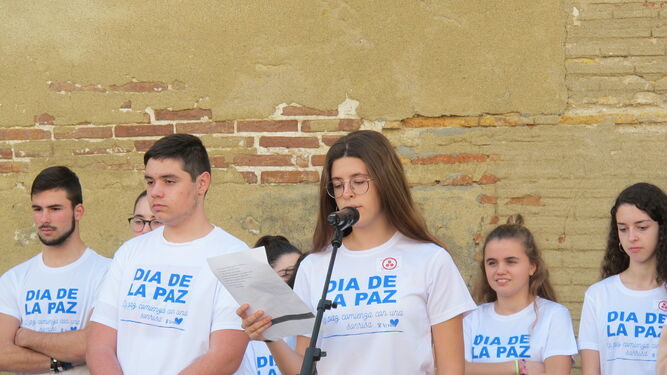 Celebración del Día de la Paz en Vera.