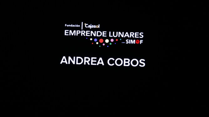 Andrea Cobos, Fran Sol&iacute;s y Javier Del &Aacute;lamo en SIMOF 2020, las fotos de Emprende Lunares