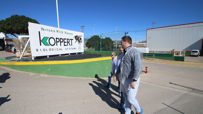 Fotogaler&iacute;a de la visita guiada a las instalaciones de Koppert en &Aacute;guilas