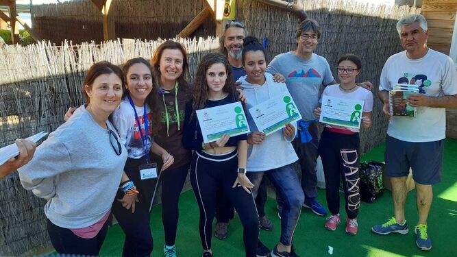 Convivencia para medio centenar de alumnos del IES Carmen de Burgos en Las Negras
