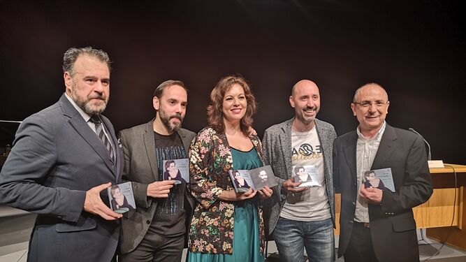 Carlos Álvarez, Rubén Fernández, Carmen Solís, Javier Menéndez y el productor Paco Moya.