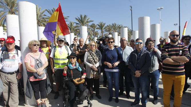 Fotogalería llegada de La Desbandá a Almería