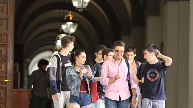 Estudiantes de la Universidad de Sevilla