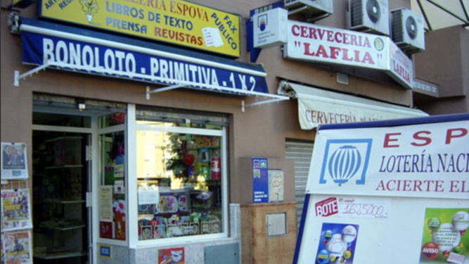 El despacho de apuestas que validó el boleto premiado en Sevilla