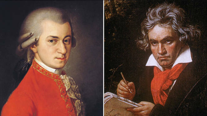 Mozart y Beethoven