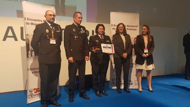 Medalla al mérito para la intendente mayor de la Policía Local de Almería