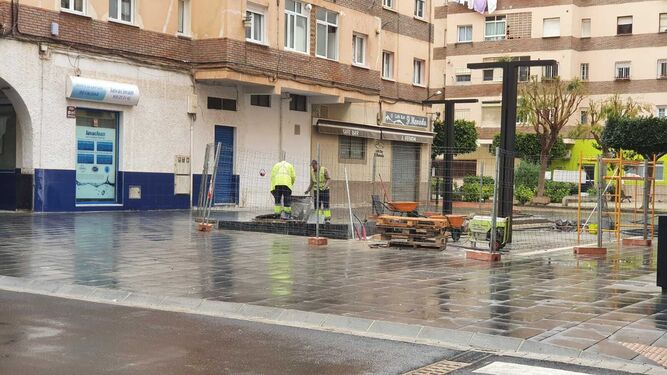 Calles y aceras en Almería
