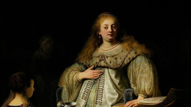 'Judit en el banquete de Holofernes (antes Artemisa)', de 1634, es el único lienzo de Rembrandt en los fondos del Prado.