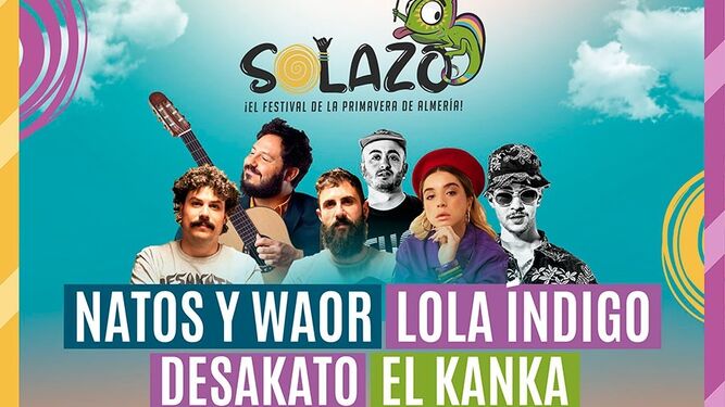 Cartel que había prevista para la segunda edición de Solazo Fest.