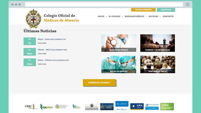 El Colegio de Médicos de Almería habilita la consulta telefónica para atender y resolver dudas