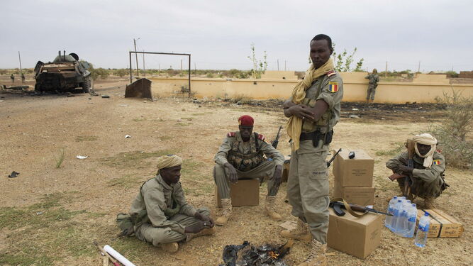 Soldados de Chad.