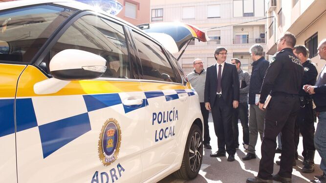 Entre los vehículos movilizados estarán los de la Policía Local.