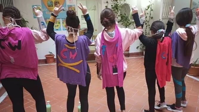 Menores en centros de acogida de la Junta de Andalucía