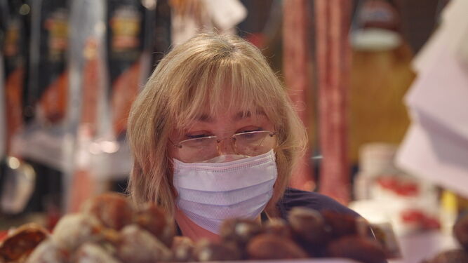 Fotogaler&iacute;a Mercado Central de Almer&iacute;a en &eacute;poca de coronavirus
