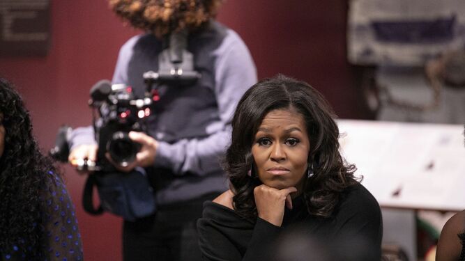 Michelle Obama en una imagen del documental 'Becoming: mi historia'.