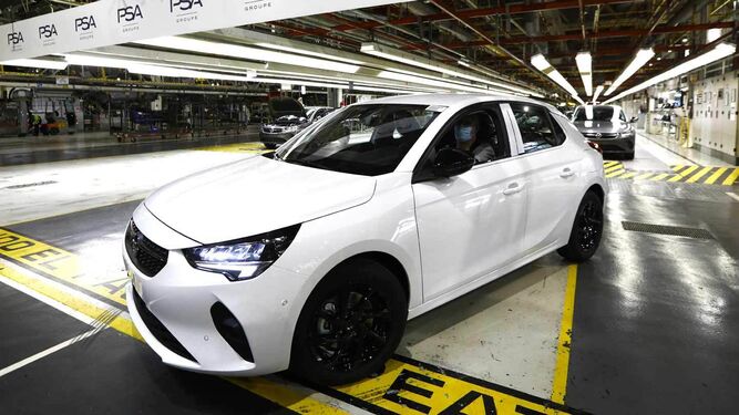 El Opel Corsa sale de nuevo de la línea de producción.