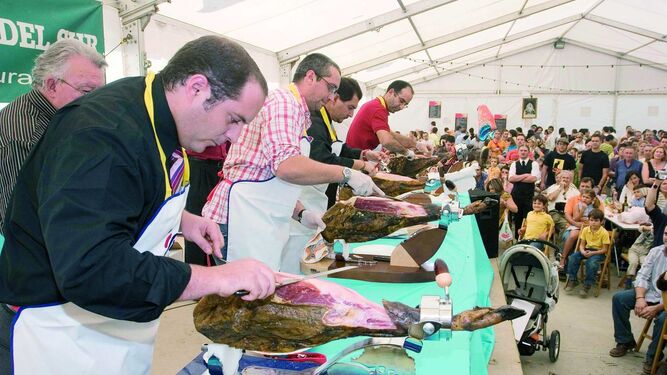 Feria del Jamón y del Cerdo Ibérico de Aracena.