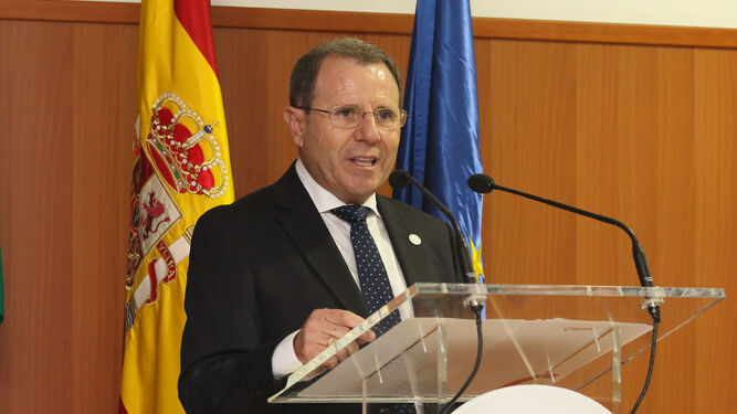 Jerónimo Pérez, presidente de la Cámara de Comercio.