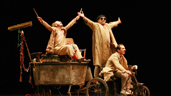 Una representación de ‘Los que ríen los últimos’ (2006), de La Zaranda.