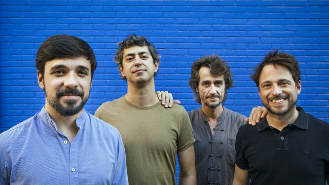 Los integrantes de Cuarteto Fuerte, en una fotografía promocional.
