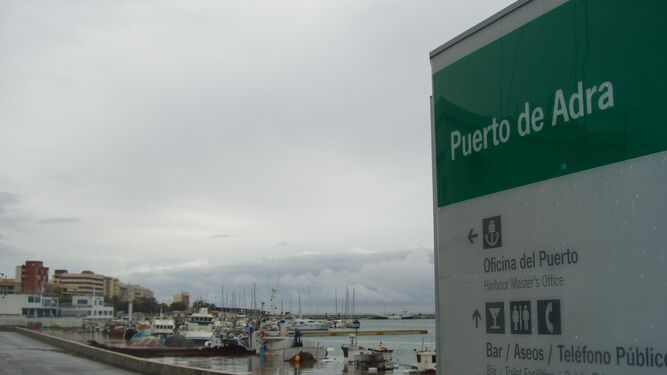 Imagen del acceso al puerto abderitano