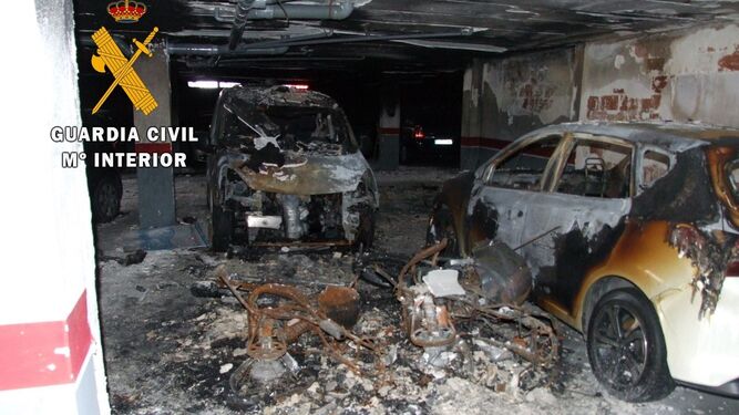 Detenido por causar un incendio en el garaje de un edificio de Olula que causó daños por 70.000 euros