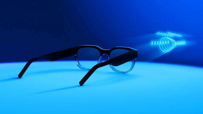 Imagen promocional de las gafas de realidad aumentada de North