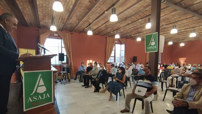 Asamblea de Asaja Almería celebrada el pasado año en Adra