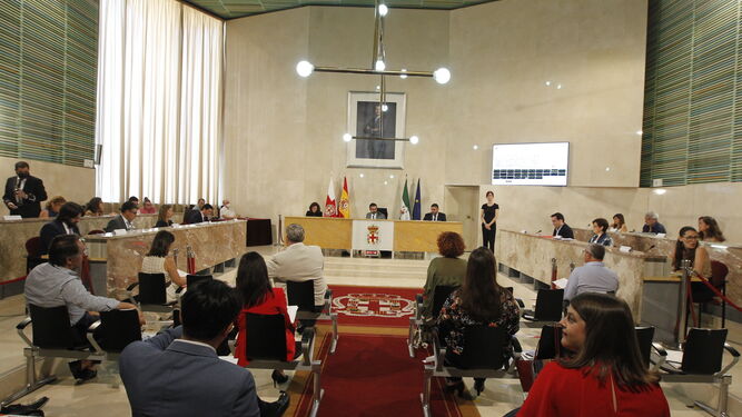 Pleno del Ayuntamiento de Almería celebrado este pasado lunes