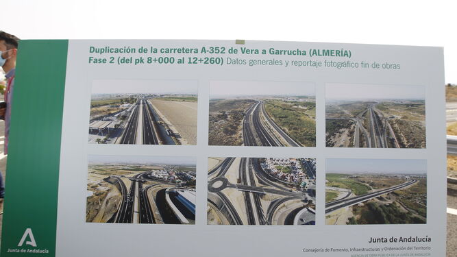 Fotogaler&iacute;a inauguraci&oacute;n desdoble Carretera A-352 Vera-Garrucha