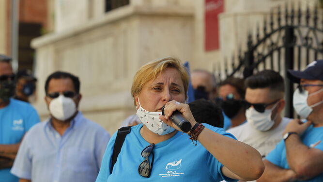 Protestas de los pescadores de flotas de arrastre de Almer&iacute;a, Granada y Alicante.