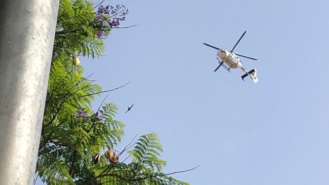 Medios aéreos empleados en la operación de San Cristóbal